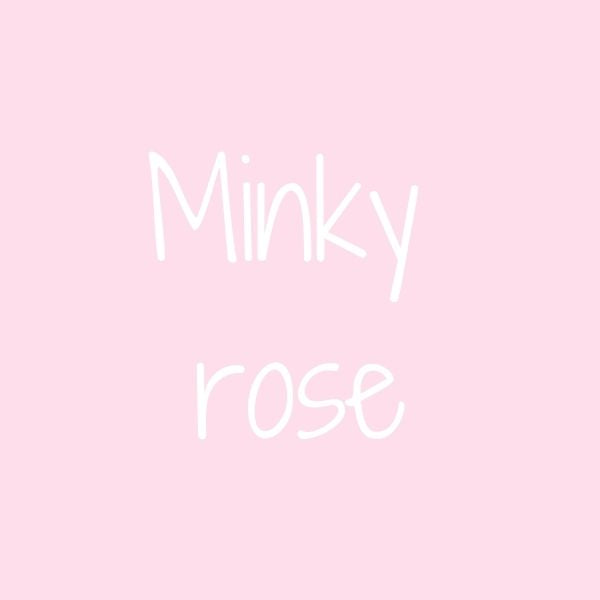 Option dos en minky rose